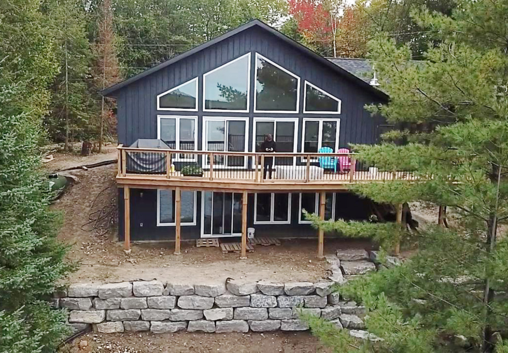 Custom built cottage and chalet